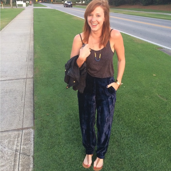 Dolce & Gabbana Velvet Pants - Picture 1 of 7